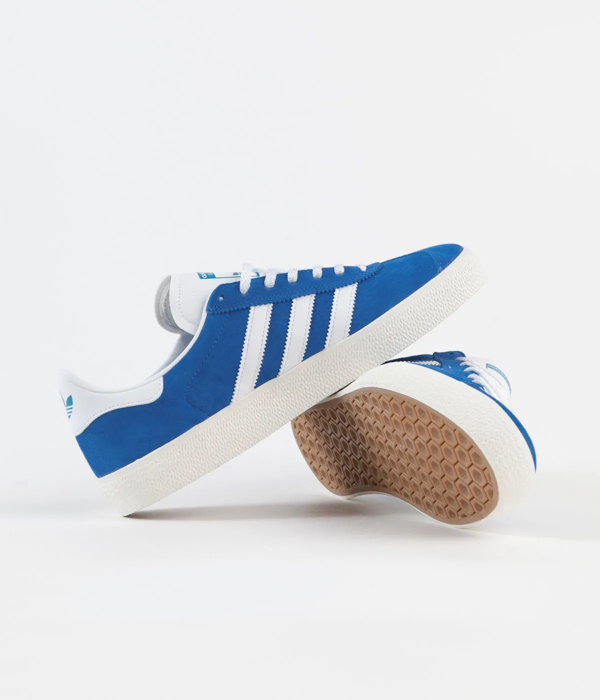 Adidas Gazelle ADV Shoes - Bluebird / White / White