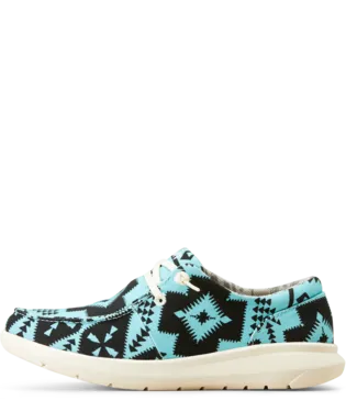 Ariat Hilo Turquoise Saddle Blanket Shoe Style 10047017