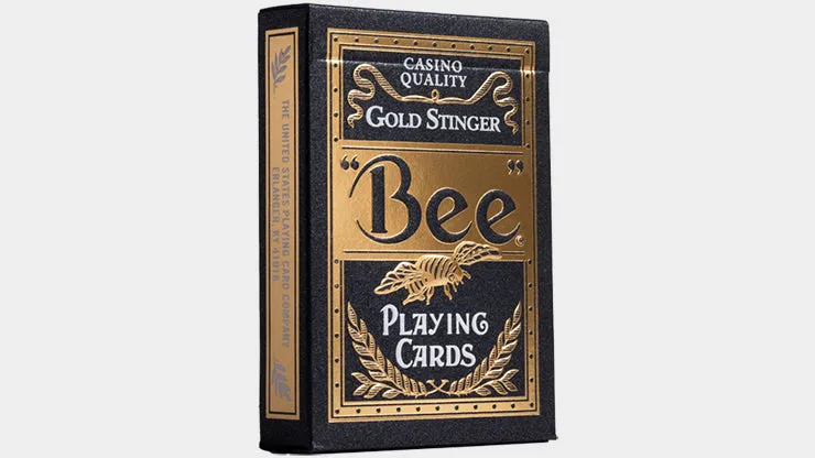 Bee Gold Stinger Playing Cards