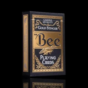 Bee Gold Stinger Playing Cards