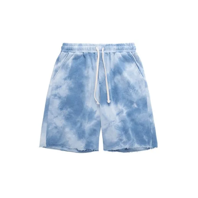 Casual Tie Dye Breathable Shorts