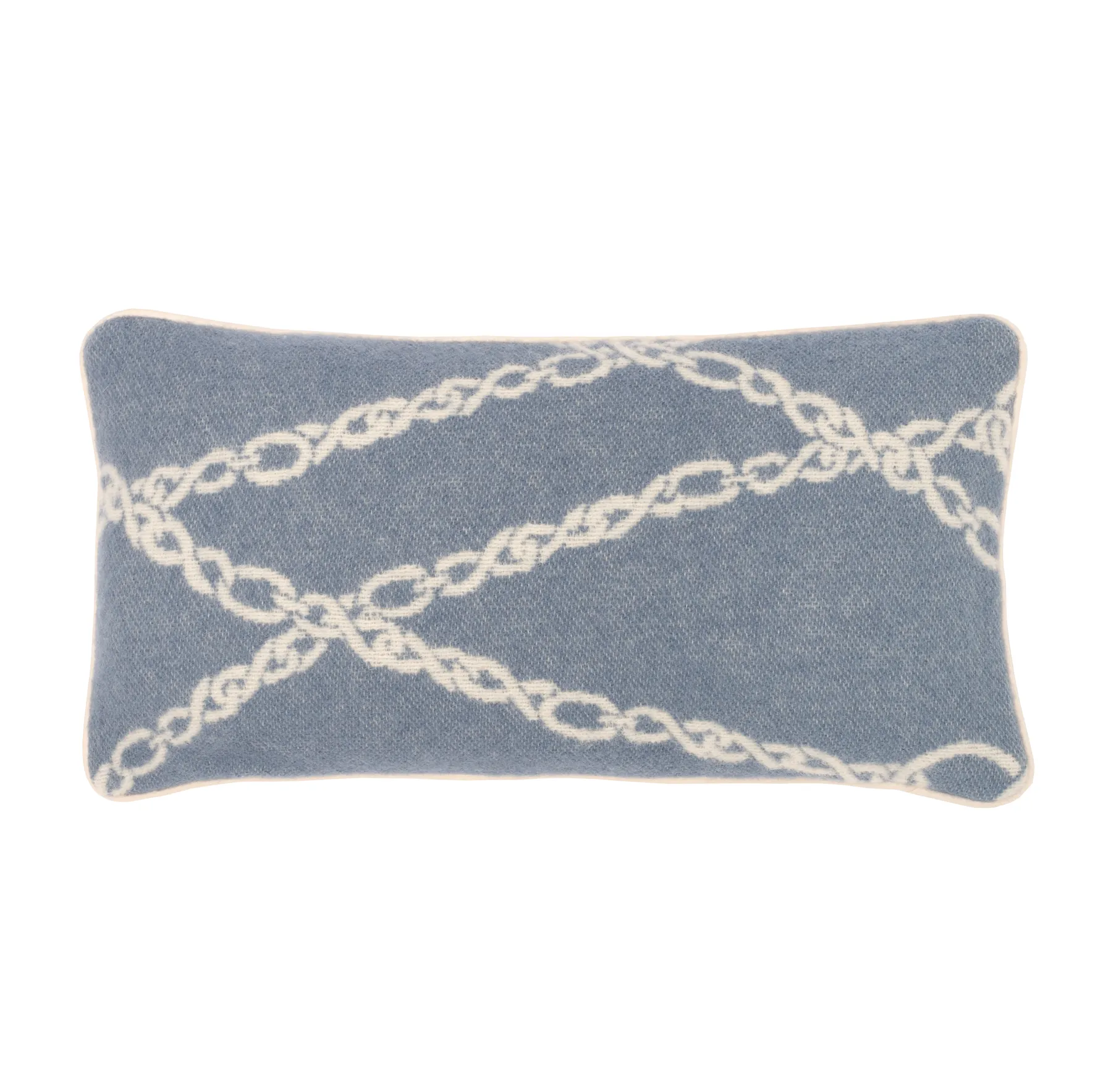 CLASSIC BIT CUSHION NZ WOOL denim blue