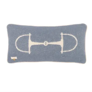 CLASSIC BIT CUSHION NZ WOOL denim blue