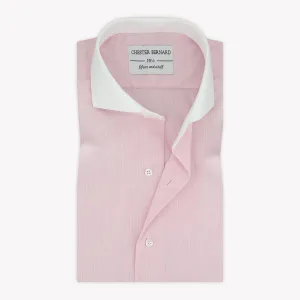 Classic Pink Self With White Collar Style OL-27