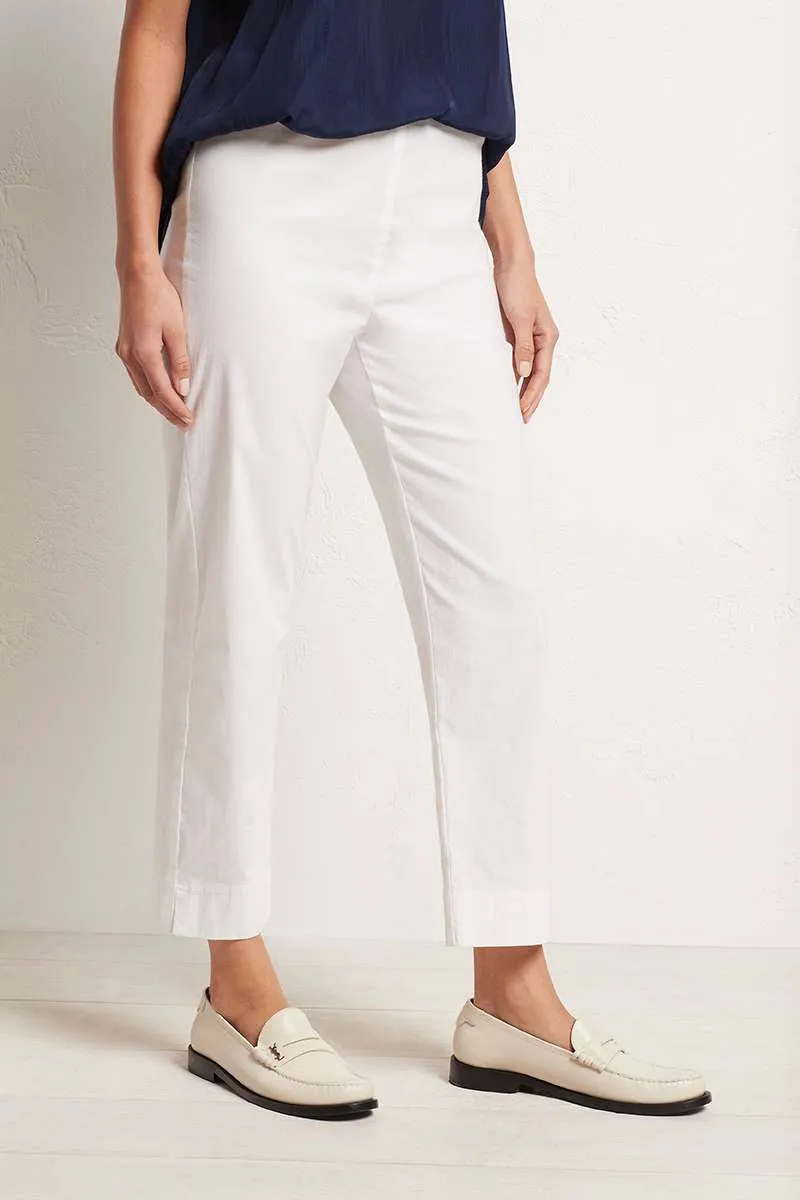 Cropped Pant in Black & White F65 1348 by Mela Purdie