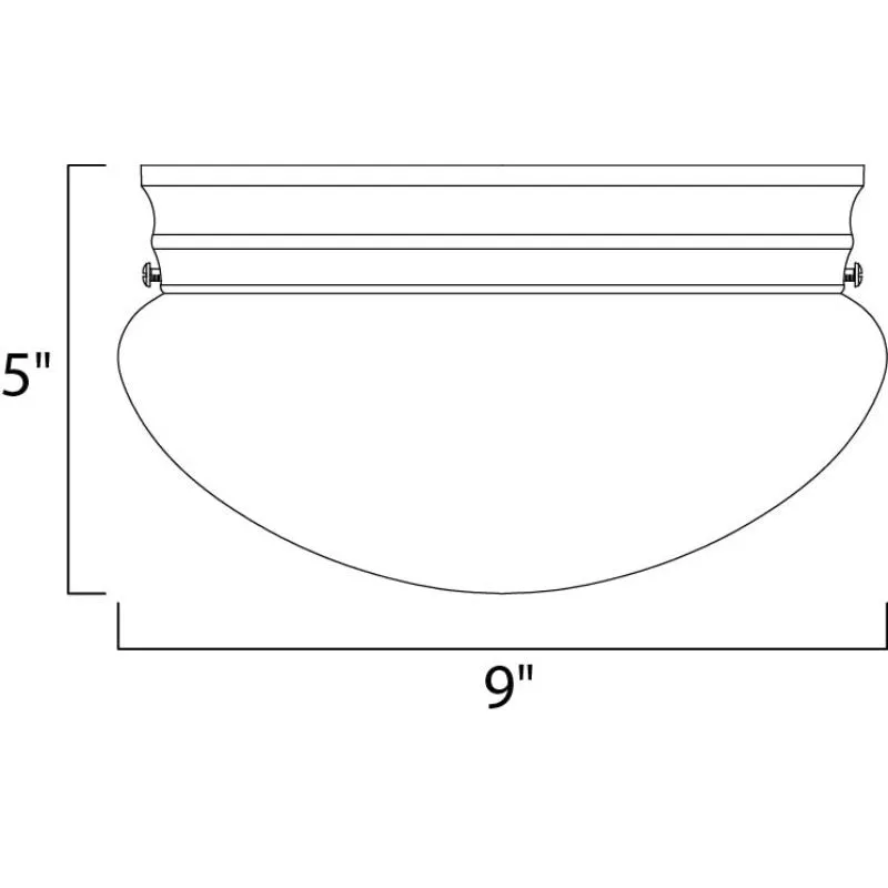 Essentials - 588x 9" Flush Mount