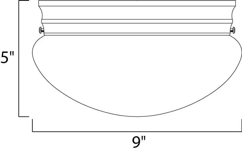 Essentials - 588x 9" Flush Mount