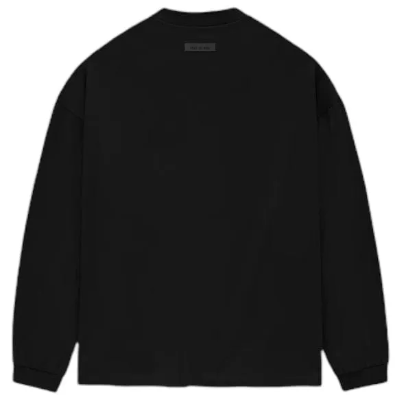 Fear Of God Essentials LS Core Tee (Jet Black) 125BT232010F