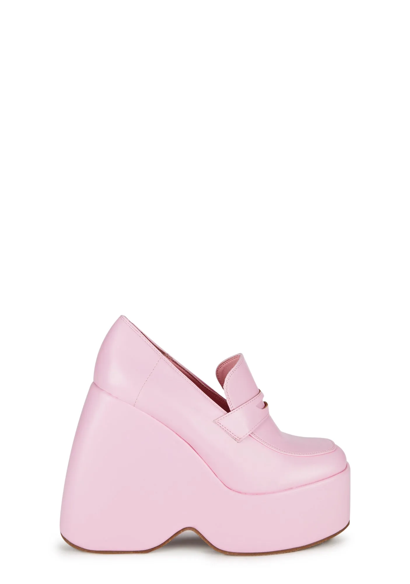 First Love Wedge Loafers- Pink