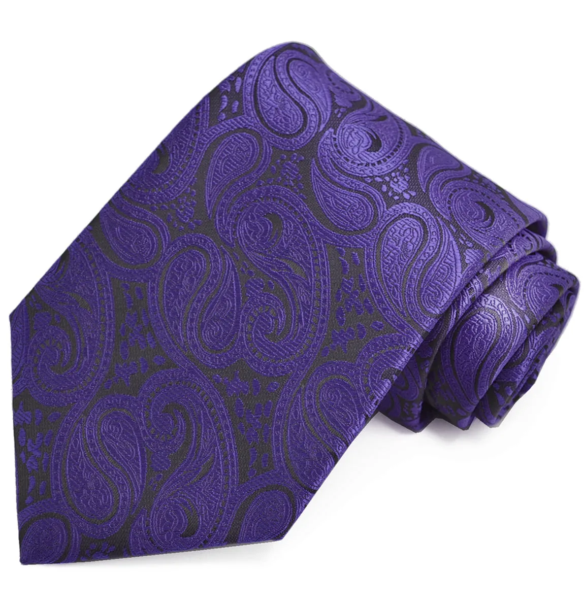 Formal Purple Paisley Tuxedo Vest Set