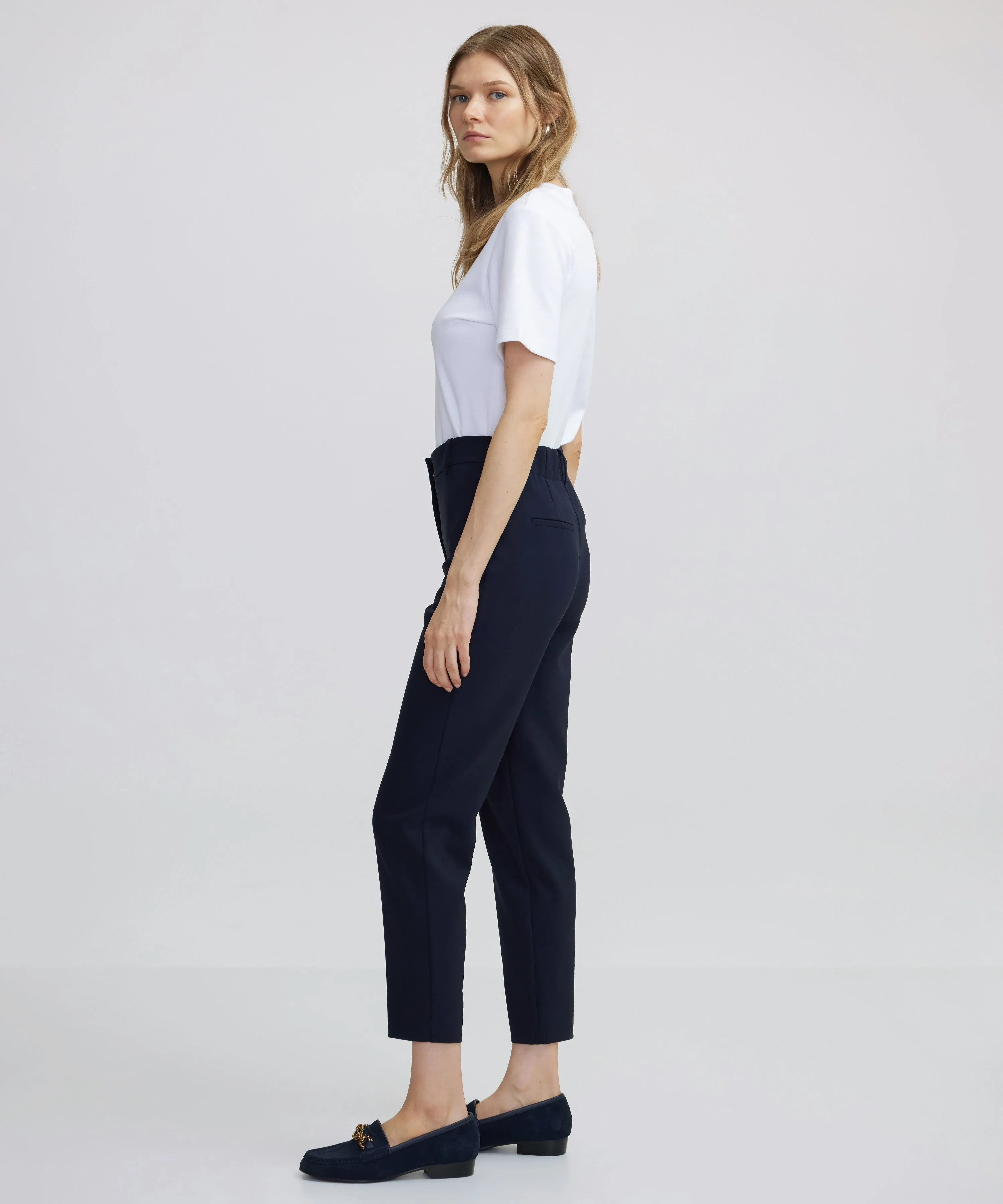 Ipekyol Skinny Fit Trousers Navy