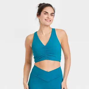 JoyLab Women's Cinch-Front Racerback Bra