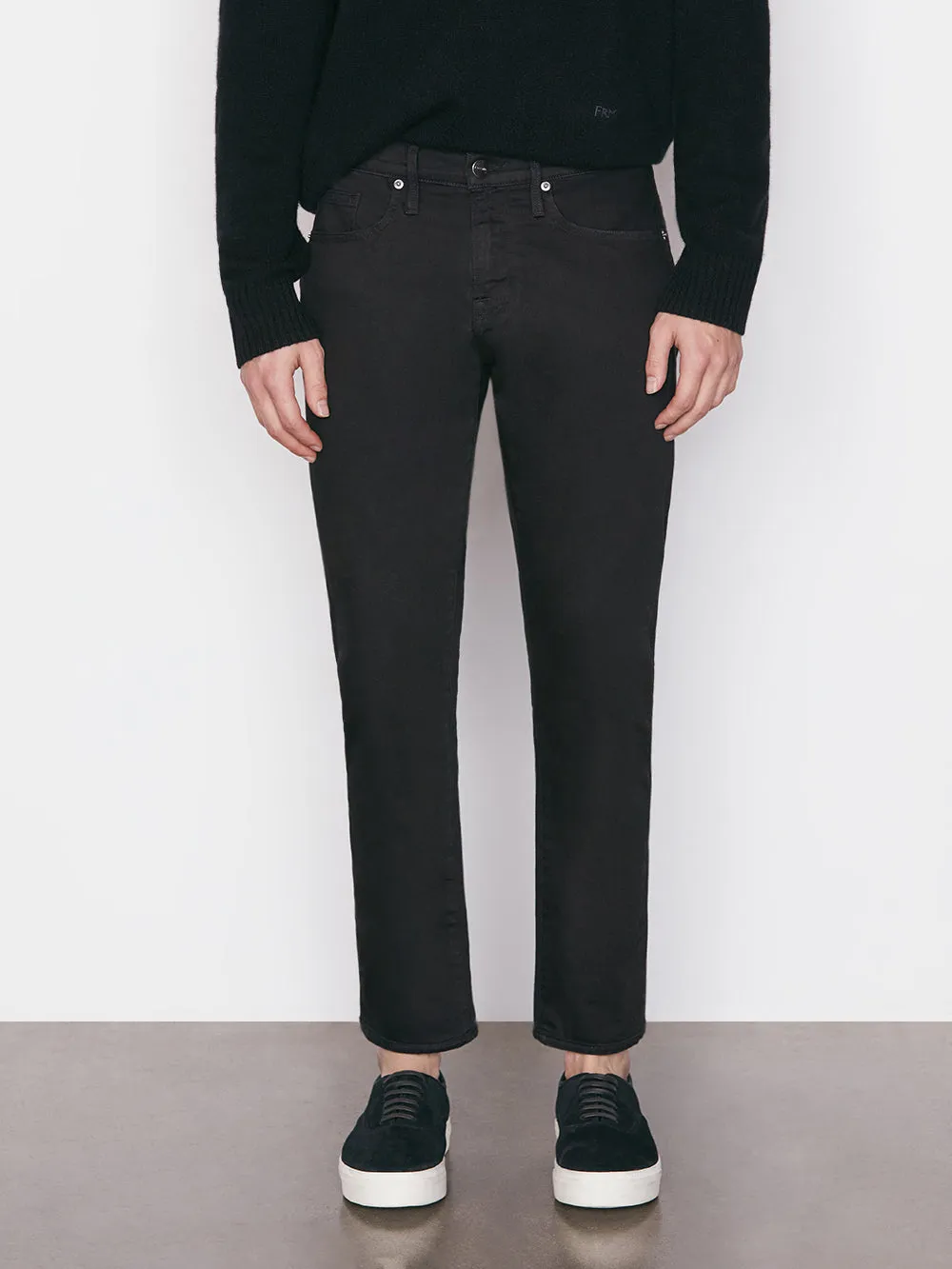 L'Homme Slim Crop -- Noir