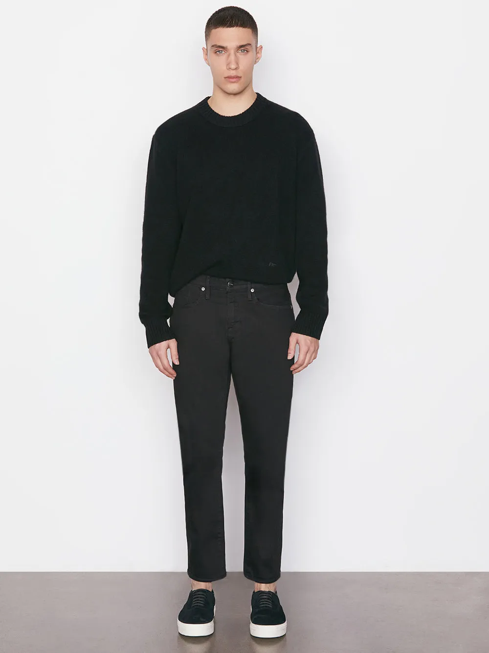 L'Homme Slim Crop -- Noir