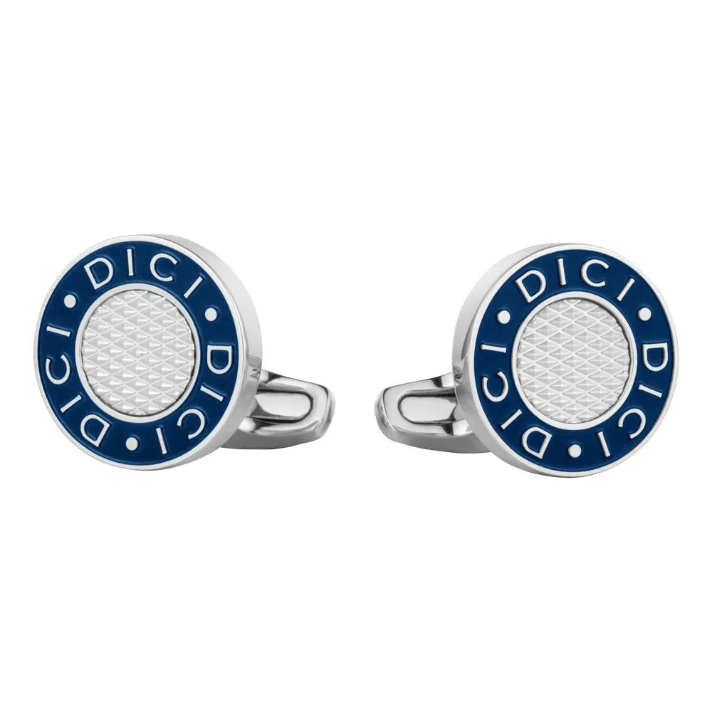 Men Blue Cufflinks