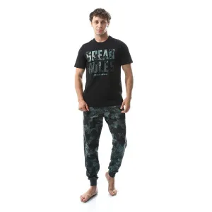 Men's Summer Cotton Pajama Set - Comfortable, Breathable & Stylish Sleepwearar