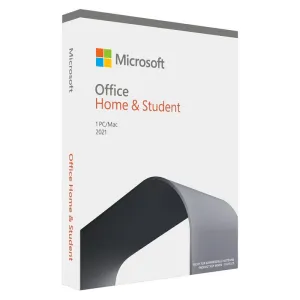 Microsoft Office Home & Student 2021 - Box Pack - 1 Pc/Mac