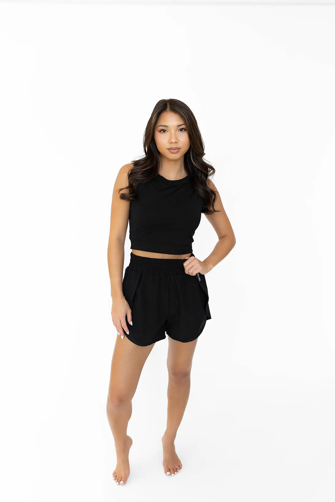 Never Miss Mesh Cropped Tank