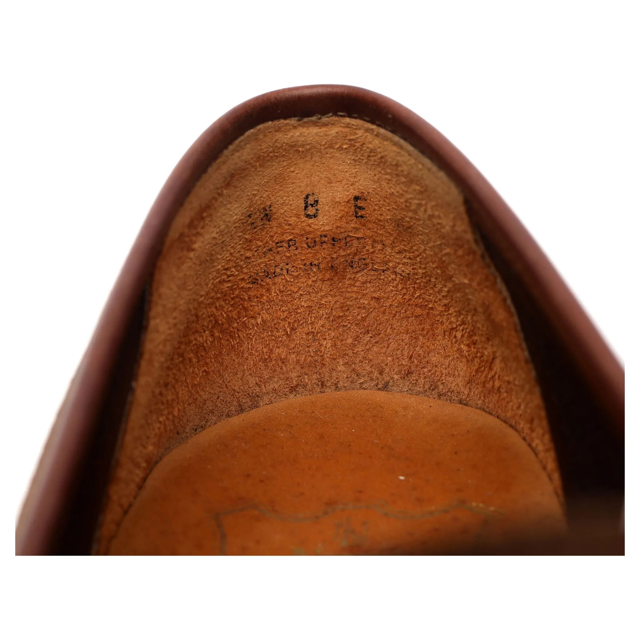 New & Lingwood Snuff Brown Suede Loafer UK 8 E