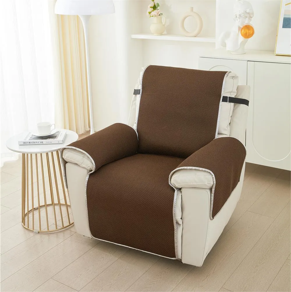 Non-slip Breathable Honeycomb Recliner Protector For Summer