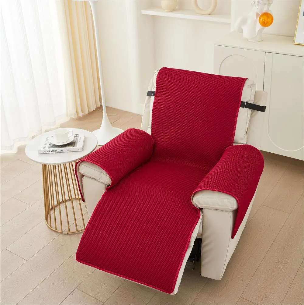 Non-slip Breathable Honeycomb Recliner Protector For Summer