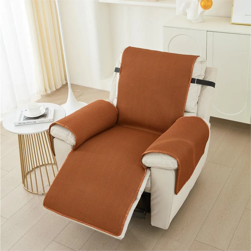 Non-slip Breathable Honeycomb Recliner Protector For Summer