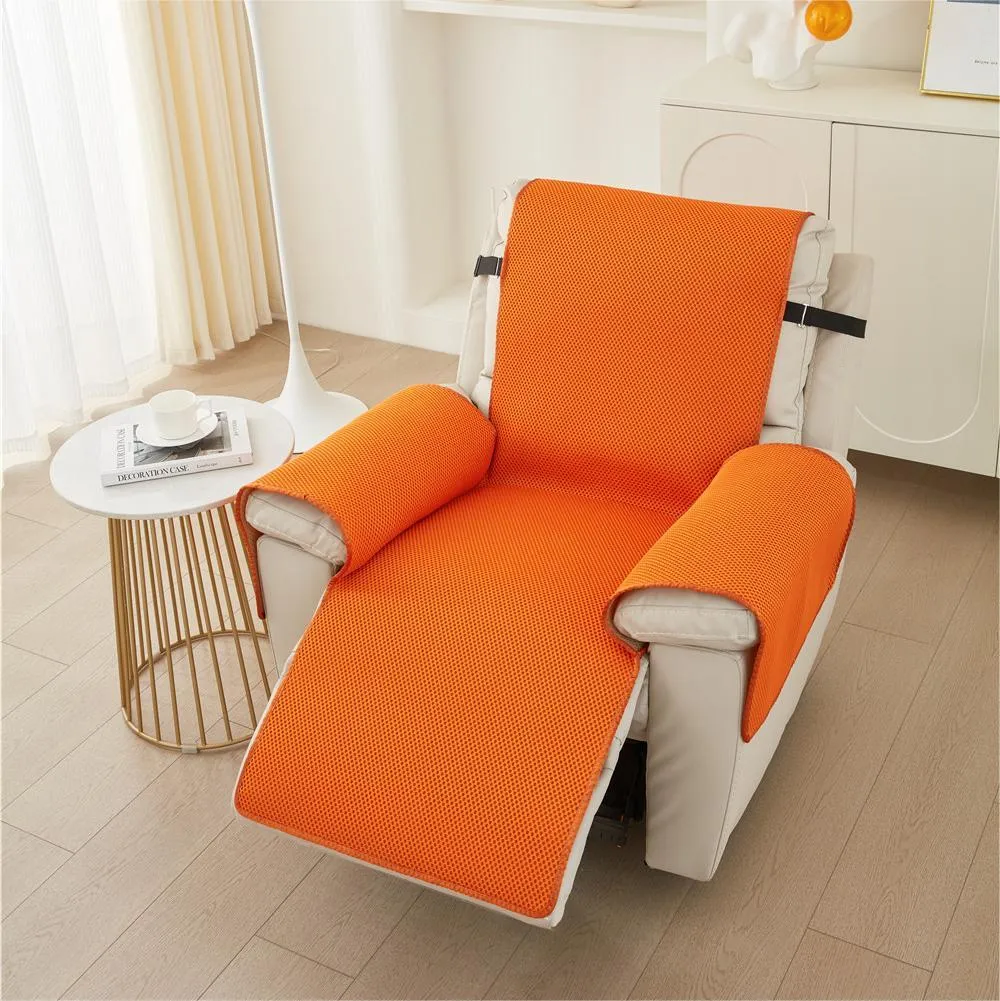 Non-slip Breathable Honeycomb Recliner Protector For Summer