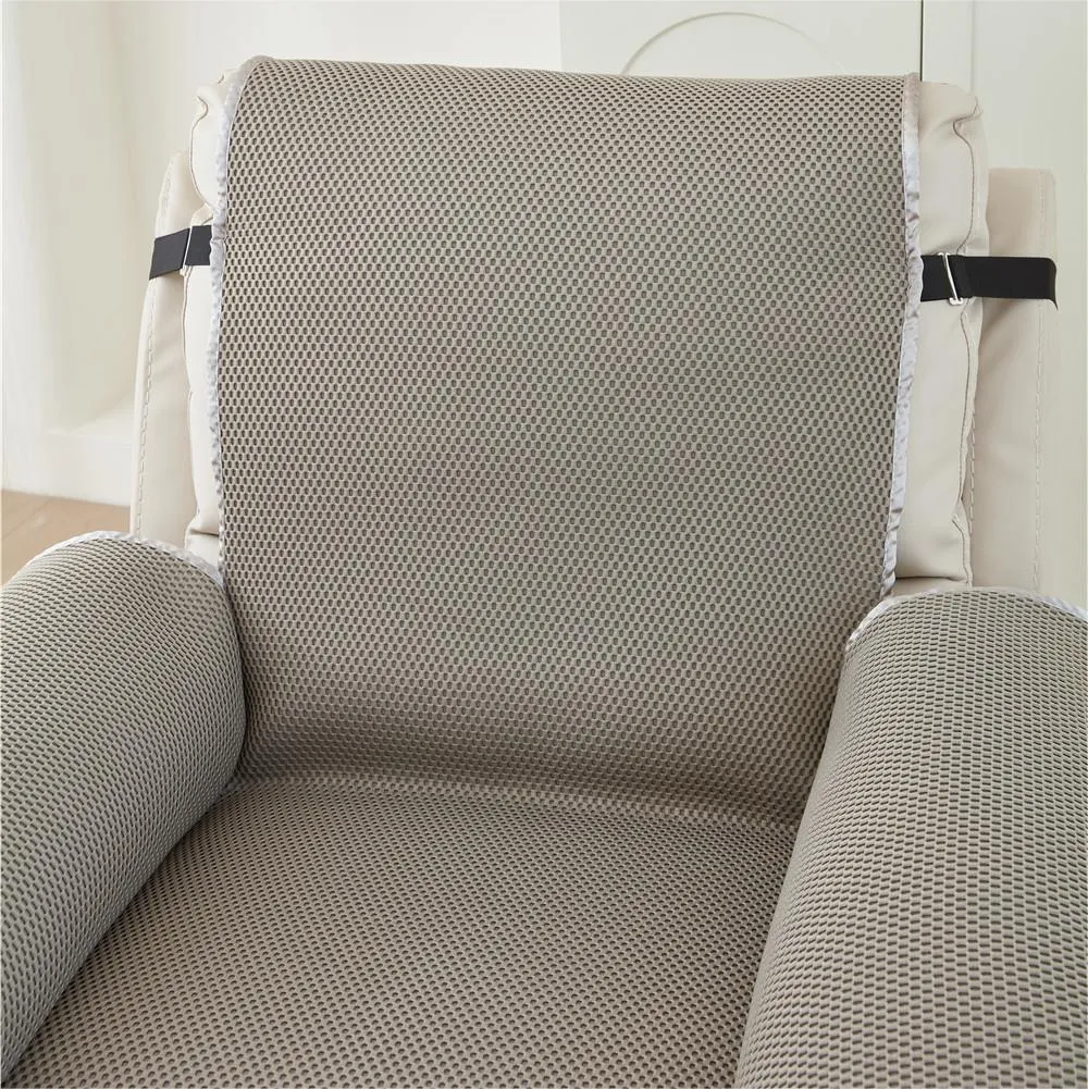 Non-slip Breathable Honeycomb Recliner Protector For Summer