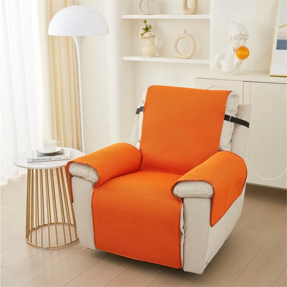 Non-slip Breathable Honeycomb Recliner Protector For Summer