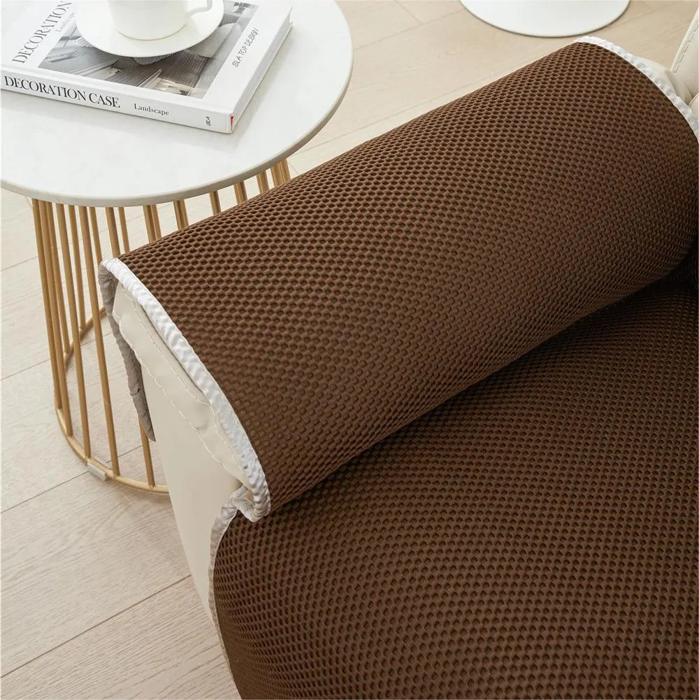 Non-slip Breathable Honeycomb Recliner Protector For Summer