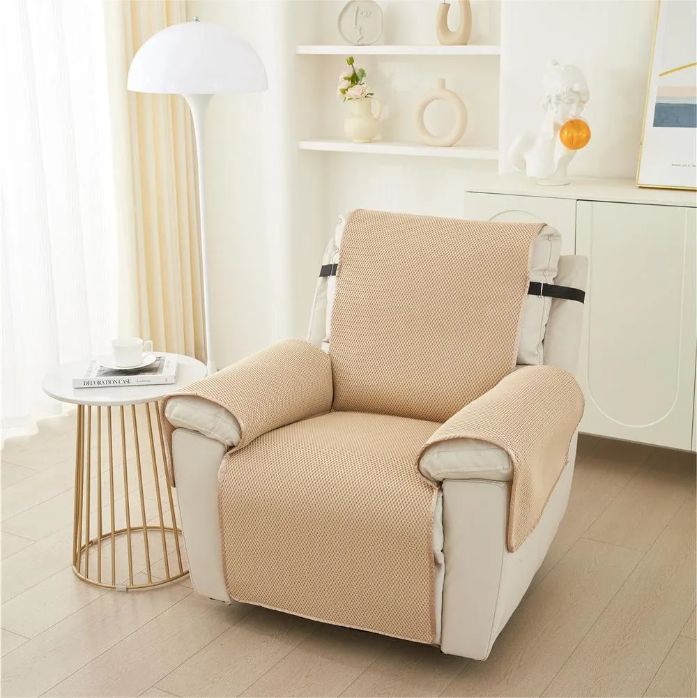 Non-slip Breathable Honeycomb Recliner Protector For Summer