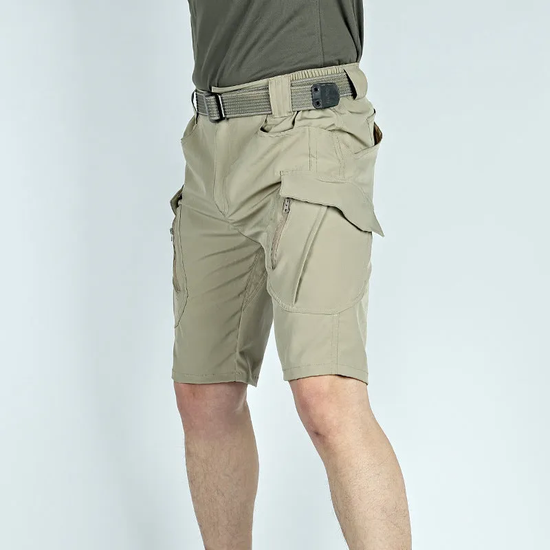 QUICK DRYING BREATHABLE ELASTIC WORKWEAR CARGO PANTS