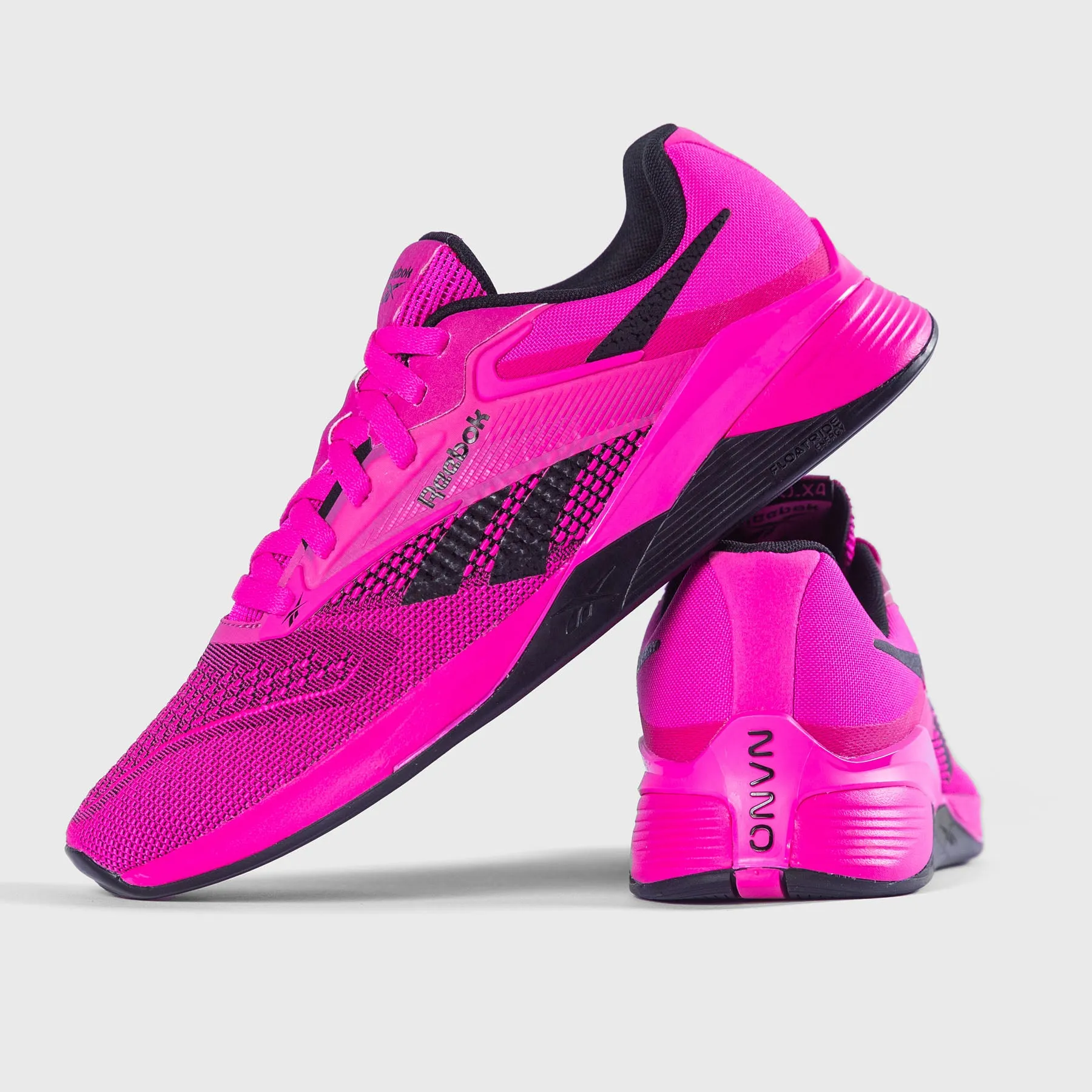 REEBOK - NANO X4 - WOMEN'S - LASER PINK/BLACK/LASER PINK