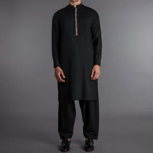 Riwaaj - Black Shalwar Qameez