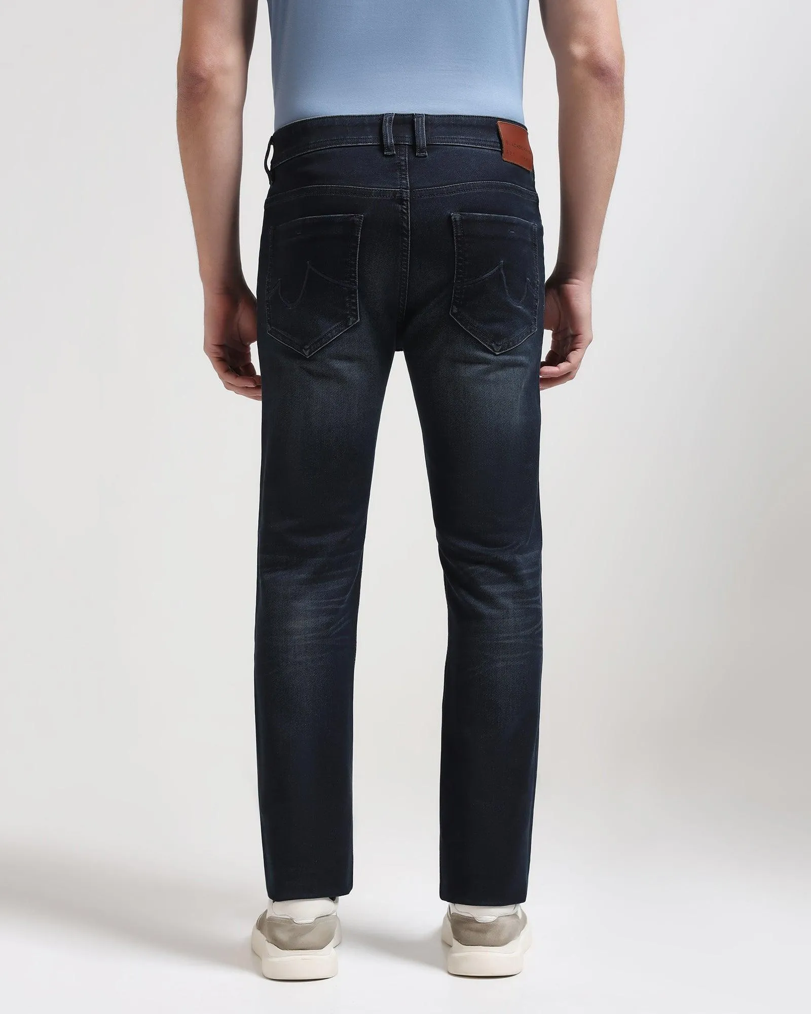 Slim Yonk Fit Indigo Blue Jeans - Steve