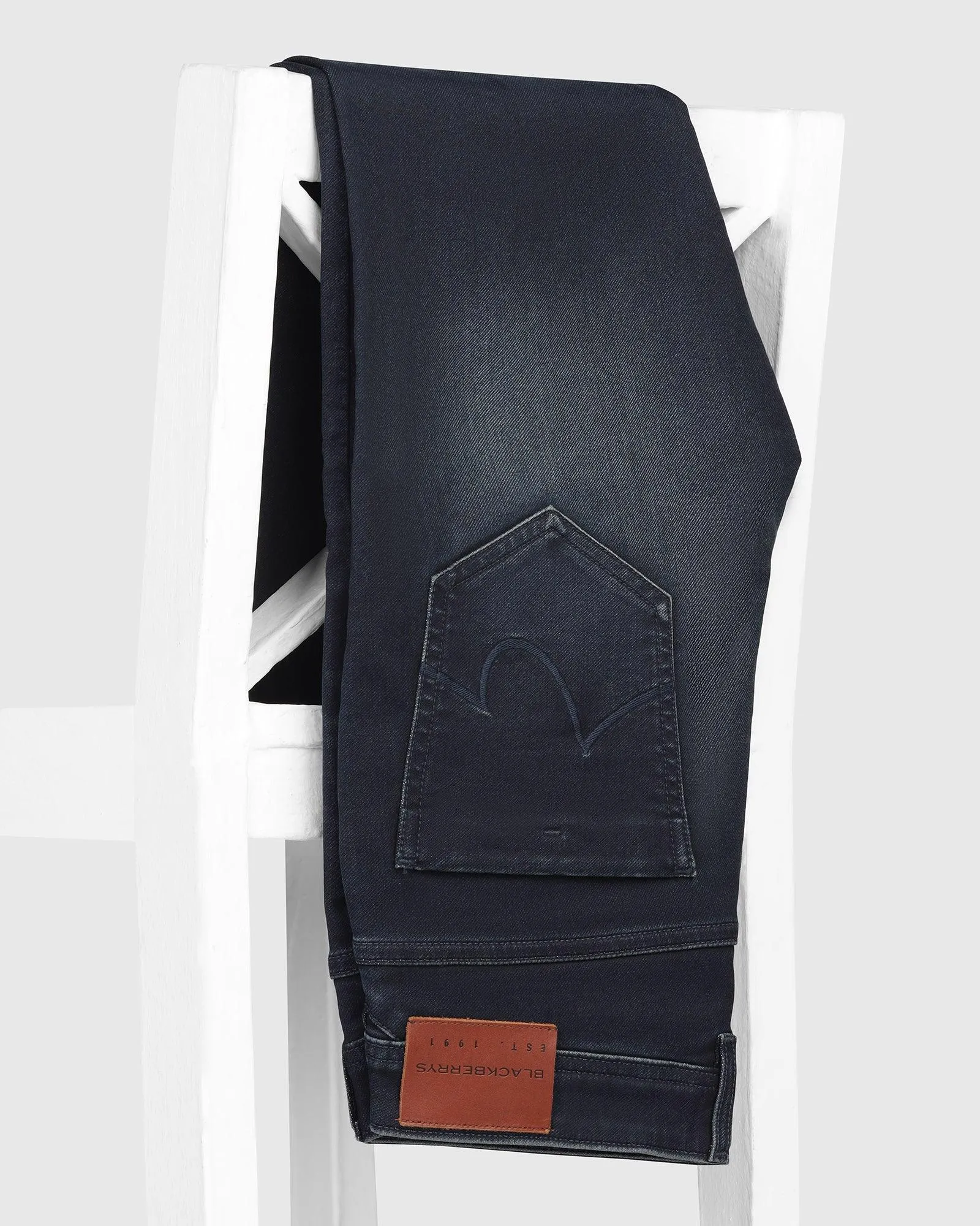 Slim Yonk Fit Indigo Blue Jeans - Steve