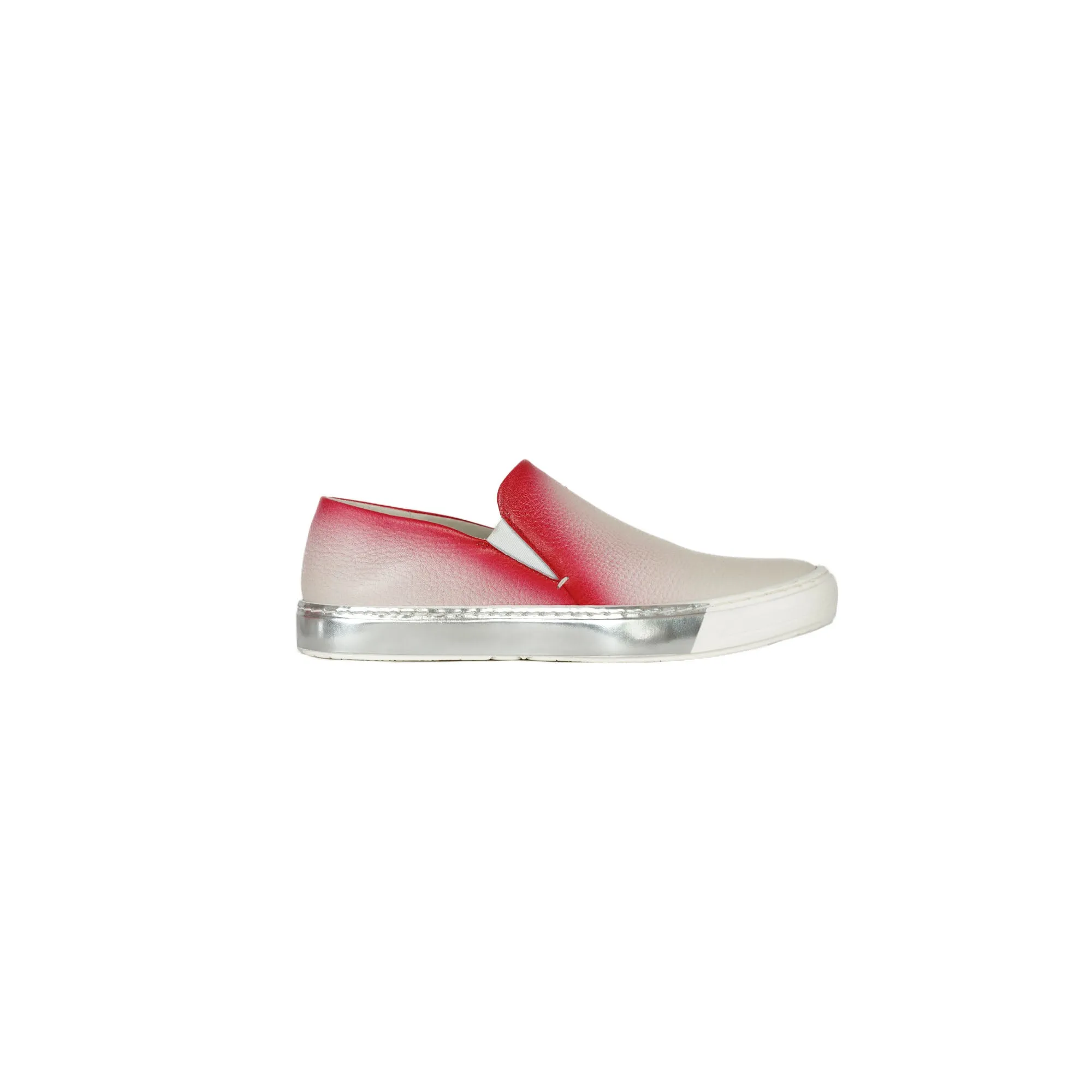 Slip On Spruzzata Cervo Red