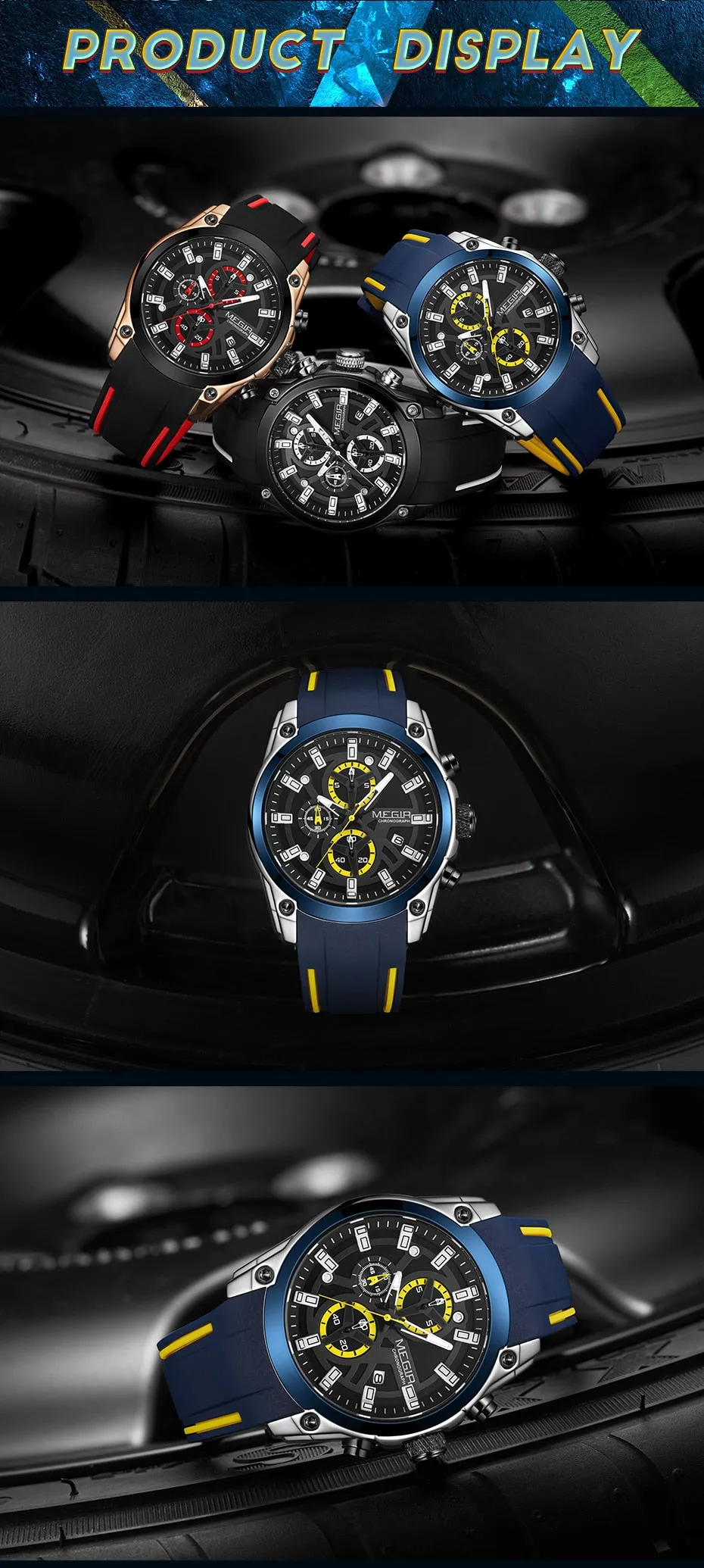 Stylish Beast Mode Sports Watch