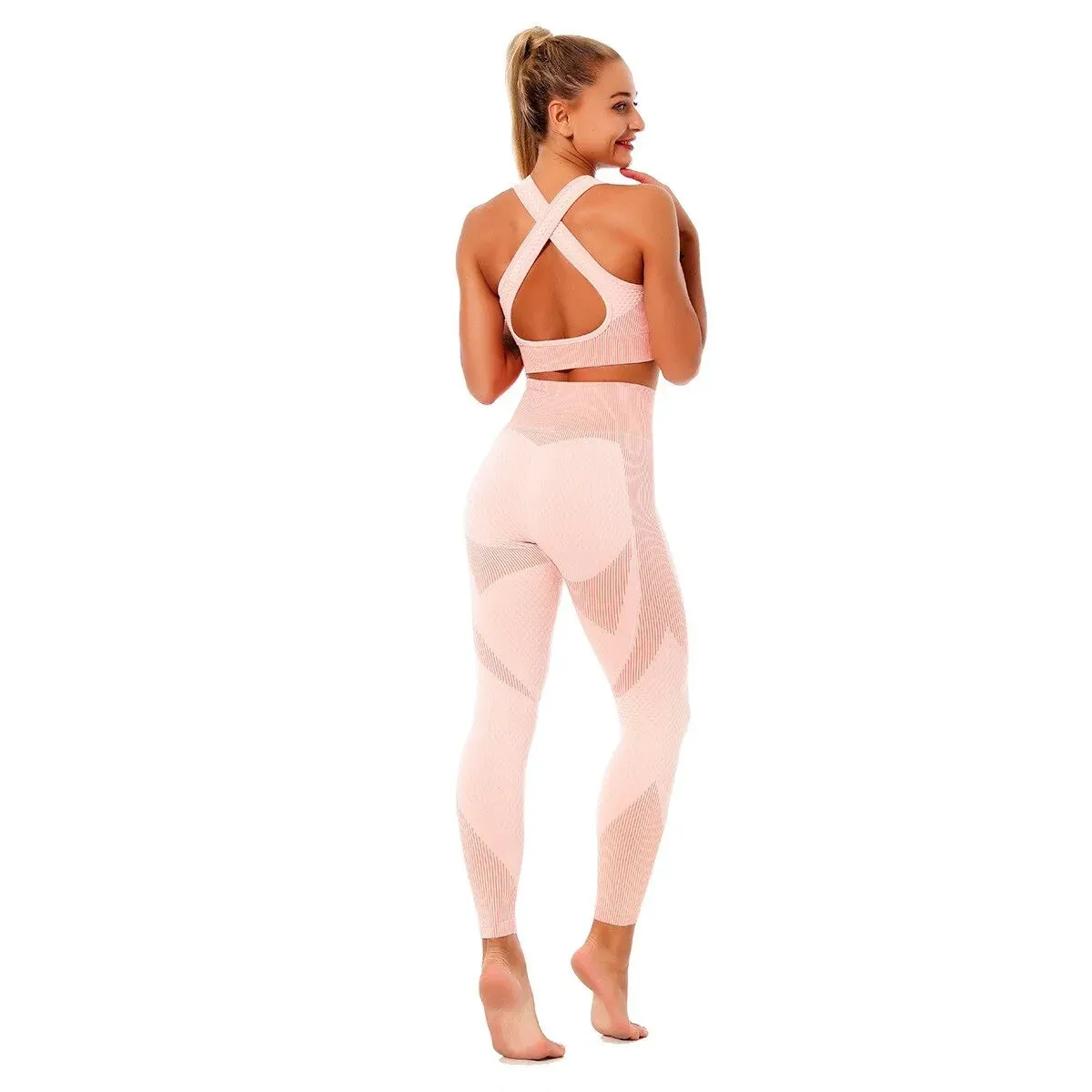 Women's Patchwork Complete Workout Gym Gear