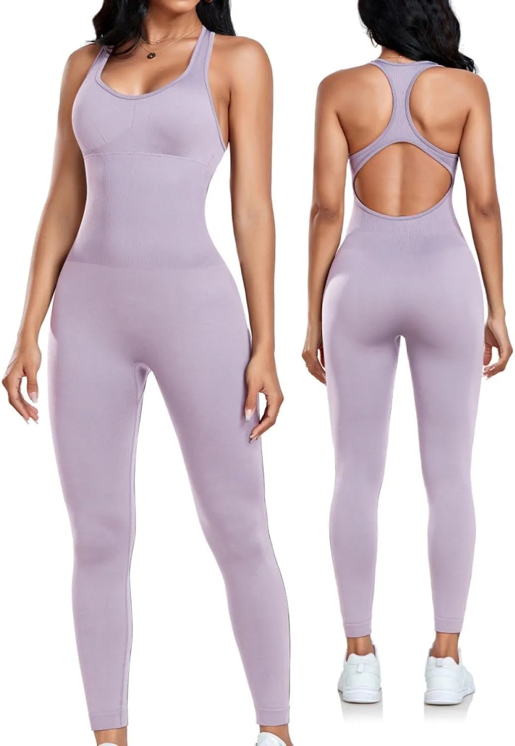 Womens Workout Jumpsuits Seamless Yoga